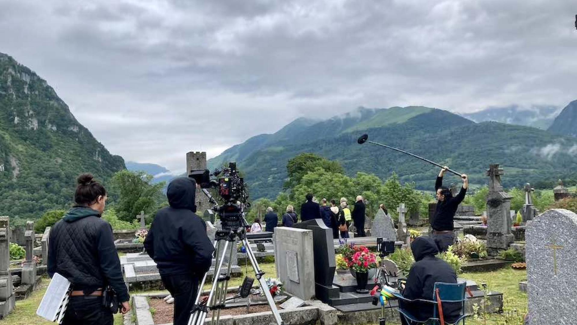 tournage_SCALP - cimetiere ©  Les Quatre cents films